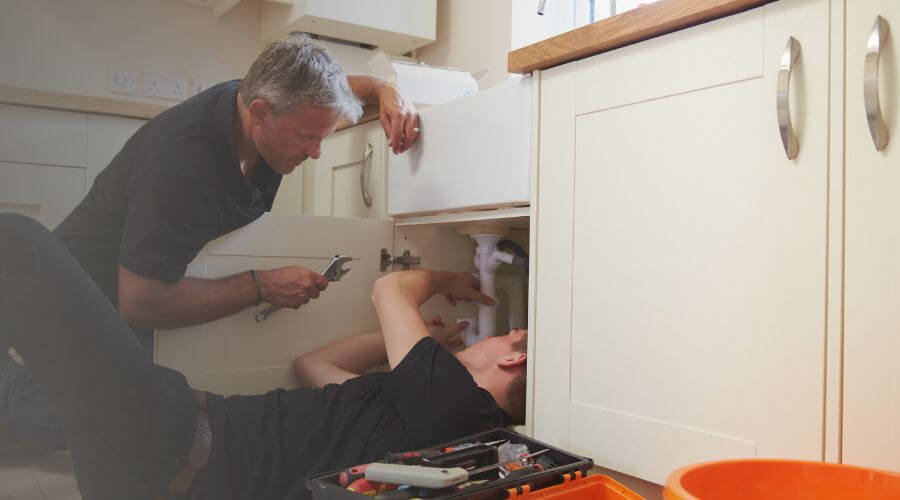 Professional burst pipe repair services in Mount Sidney, VA